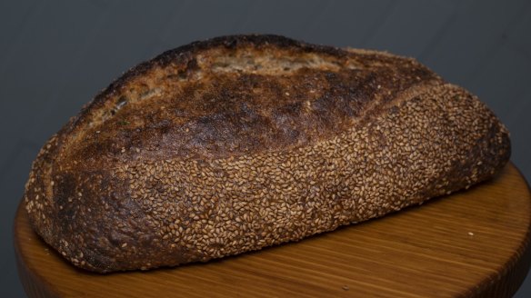 Loaf of fenugreek bread.