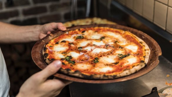 La Disfada is known for its hand-stretched thin crust wood-fired pizza.
