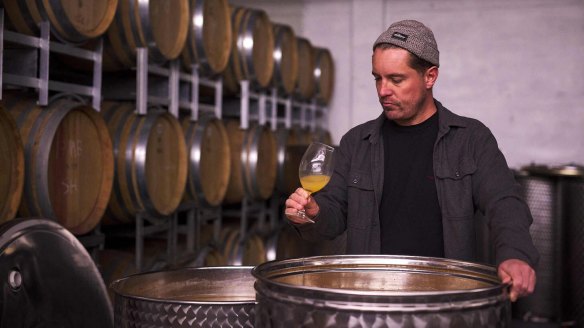 Tasmanian winemaker Luke Monks, of Made by Monks.