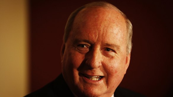 Broadcaster Alan Jones has been very supportive of now disgraced minister Ian Macdonald.