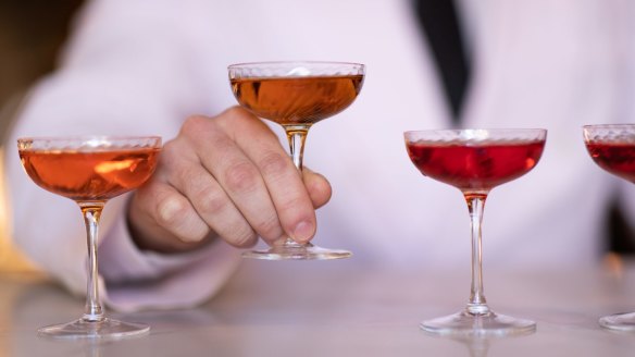 Sammy Junior is serving three-sip cocktails, in true Italian style.