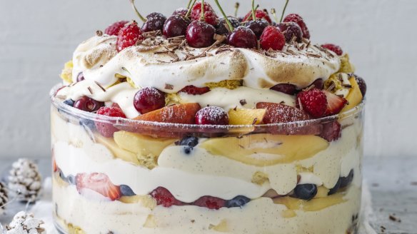 Christmas trifle.