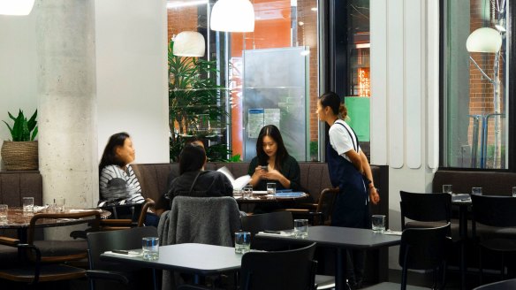 Light-filled A1 Canteen in Chippendale.