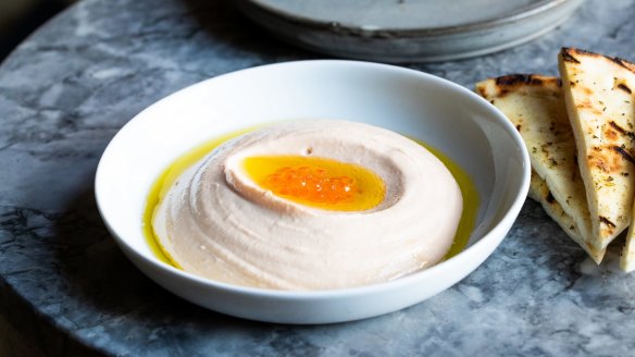 Light, tangy and rich: Taramasalata mullet roe dip. 