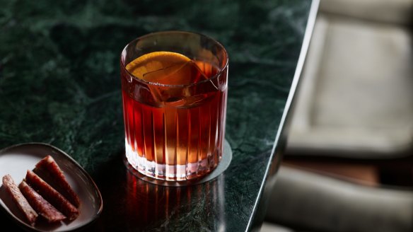 Revel in a list of 20 different negronis at Bar Conte.