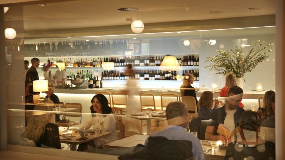 The Bondi Beach Public Bar has been de-pubbed, bringing bar and restaurant closer together.