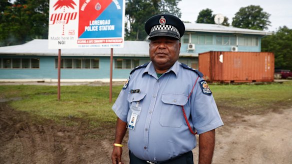 Police commander David Yapu says only the behaviour of military personnel is being investogated. 