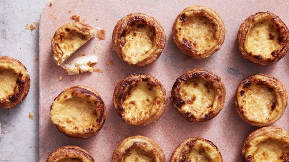 Everyone loves a golden custard tart.