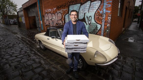 "The Spider lends itself really well to delivery," says Supermaxi pizza restaurant owner Giovanni Patane.
