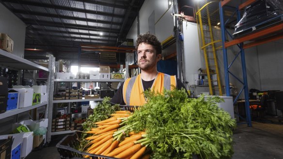 Christian Robertson, sales manager at Northside Fruit and Vegetables in Melbourne, says specialty produce is hard to find.