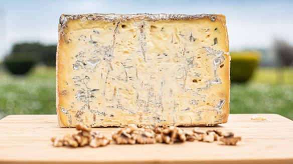 Aged Gippsland Blue from Tarago River Cheese Company.