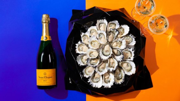 East 33 delivers two dozen oysters to your door (champagne optional).