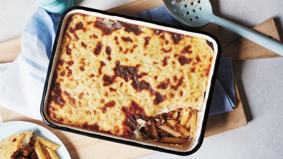 Step aside macaroni cheese, pastitsio is on the menu.