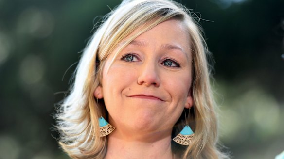 Forced to resign: Larissa Waters left Canada before she had even turned one.