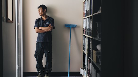 ACT school cleaner Htoo Ywai was among non-English-speaking workers who claimed they were being underpaid. 
