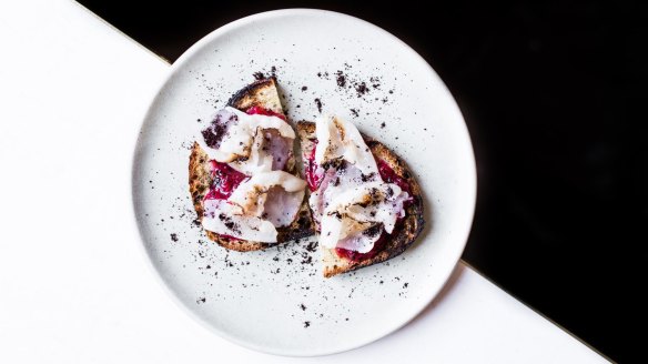 Shallot and Garlic Confit Toast — Peter Som