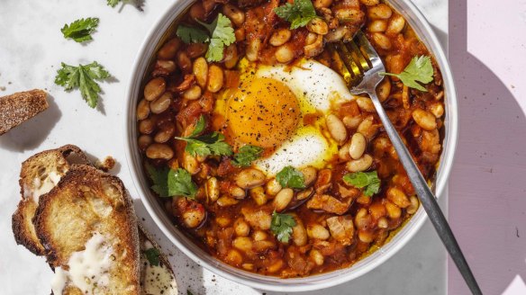 Adam Liaw's proper baked beans are a world apart from the tinned variety.