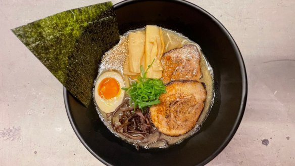 Customers can pick up freshly made ramen or frozen home packs.