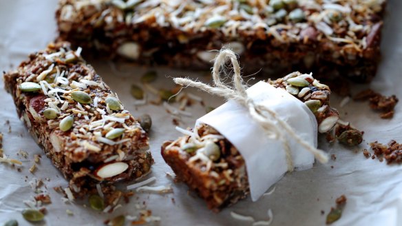 Energy bars: On-the-go goodness.