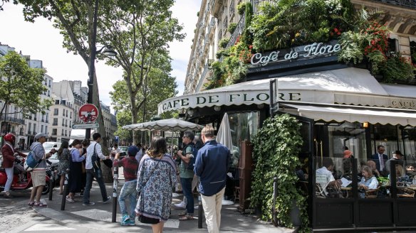 People-watching spot: Cafe de Flore.