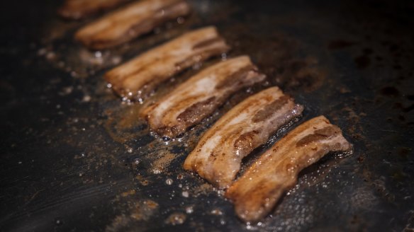 Fat equals flavour: Odd Culture's house-made streaky bacon is the star of its new butty.