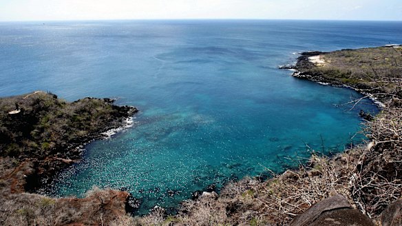 Tijeretas Bay in San Cristobal Island in the Galapagos Archipelago, Ecuador.