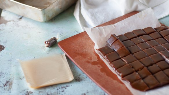 Caramels with a miso twist - recipe from Blossom to Stem. 