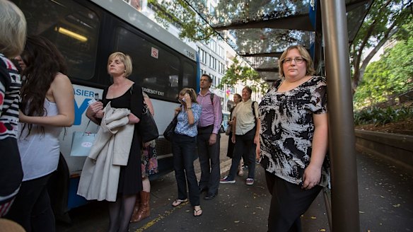 Kimberley Hubbard says her commute now costs her an extra $50 a fortnight. 