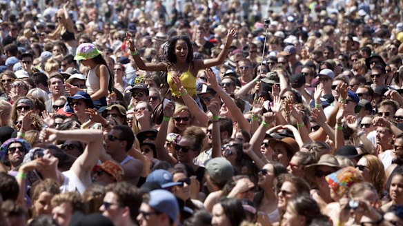 More than 26,000 people attended the festival on New Year's Day.