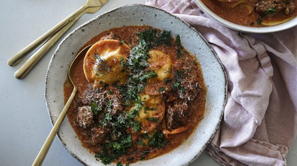 One-pan slurpy goodness.