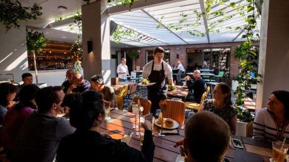 The General Gordon's new interior is sunlit and airy. 