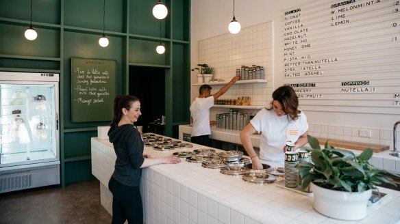 Piccolina Gelateria shares a resemblance to its Collingwood and Hawthorn siblings.
