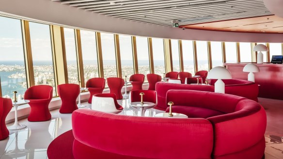 At 245-metres above street-level, Bar 83 is the highest bar in Sydney.