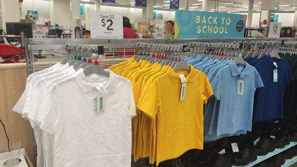 In store: Target's $2 uniforms.