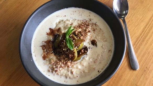 Start your morning with the whisky porridge from Exeter General Store.