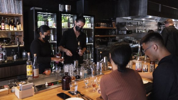 Sake specialist Ante blurs the line between bar and restaurant.