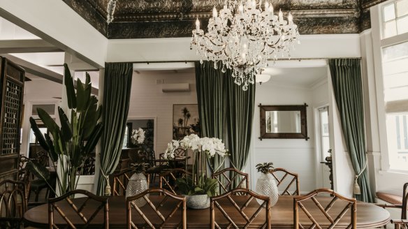 Tweed River House in Murwillumbah is set in a century-old riverside mansion.