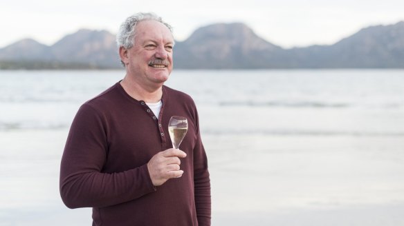 Ed Carr, founder of House of Arras, Tasmania's premier sparkling wine label.
