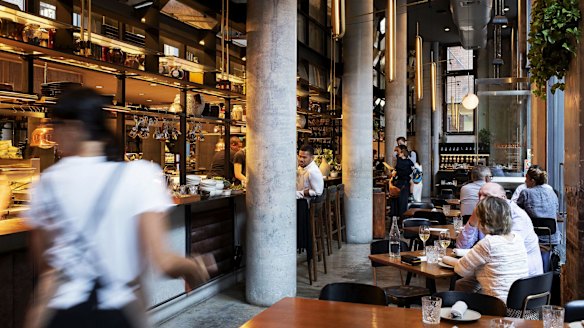 The Chippendale spin-off occupies a strong-boned industrial space.