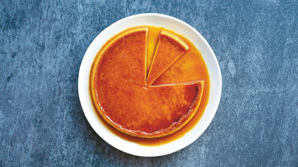 Sweet and simple: This flan has only five ingredients.