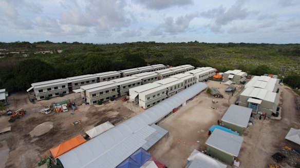 The Australian-funded asylum seeker processing centre on Nauru.