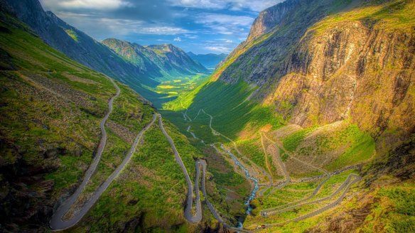 Trollstigen in Norway.