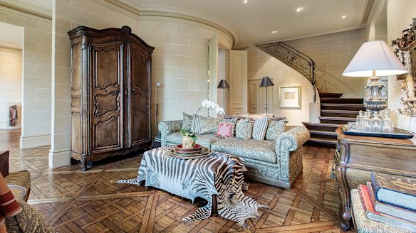 Peter Rowlands oppulent home - before it was sold off.