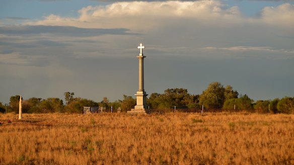 Love always: The Mary Matthews monument in Louth. 