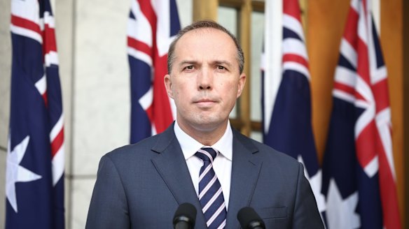 Immigration Minister Peter Dutton.