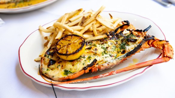 Go-to dish: Lobster mornay frites.

