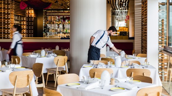 The tables are set for Otto, Brisbane.