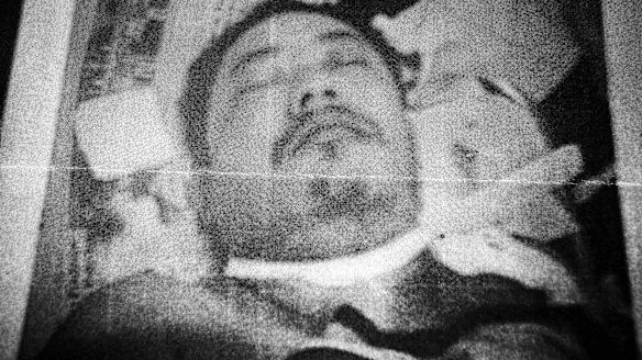 End play: Man Singh Ghale after his death in 2005.