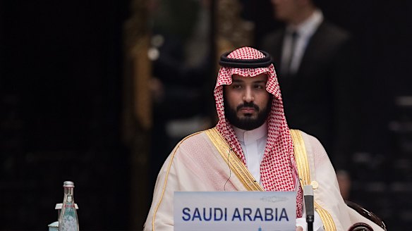 Saudi Arabia Deputy Crown Prince Mohammed bin Salman attends in China last year.