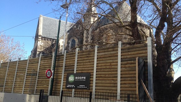 ChristChurch Cathedral was damaged in the earthquake and is unusable.